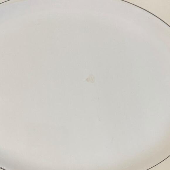 Vintage Homer Laughlin Eggshell Georgian Gold Trimmed Serving Platter G41N5 - Picture 5 of 5